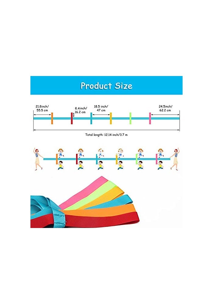 Winspeed Preschool Walking Rope for Daycare, Colorful Safety Walking Rope for Student With Handles - Image 2