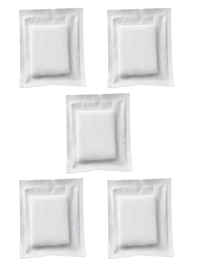 MED Sterile Wound Gauze - Highly Absorbent, Breathable Non-Stick Surgical Pads (5) - Image 1