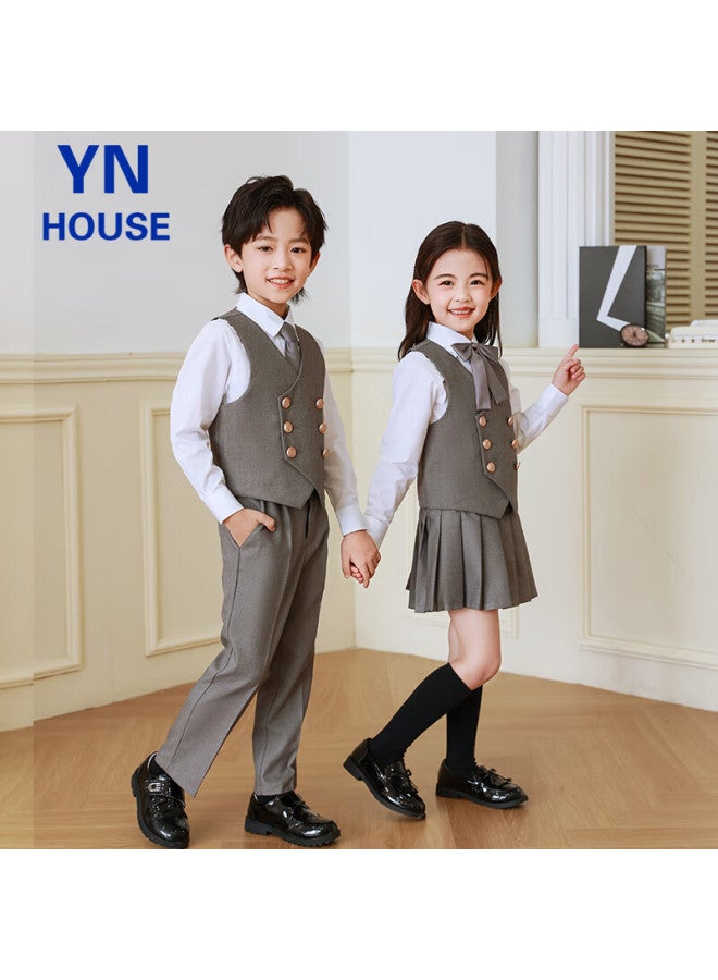 Yinuofang Children's Suit Vest Set Boys And Girls Graduation Children's Day Performance Clothes - Image 2