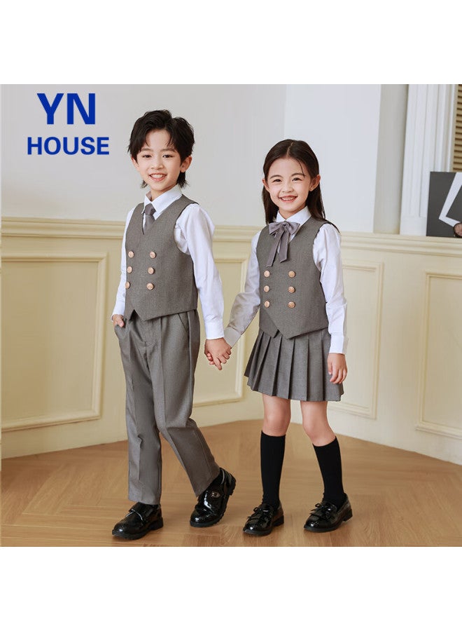 Yinuofang Children's Suit Vest Set Boys And Girls Graduation Children's Day Performance Clothes - Image 3