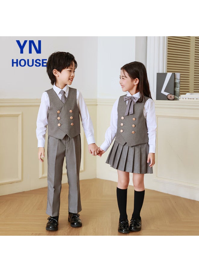 Yinuofang Children's Suit Vest Set Boys And Girls Graduation Children's Day Performance Clothes - Image 5