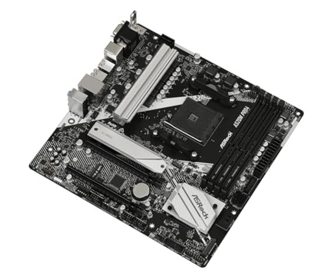 ASRock A520M Pro4 Amd Ryzen 3000/4000 Series (Soket Am4) Compatible With A520 Chipset, Micro Atx Motherboard [Domestic Authorized Dealer Product] - Image 3