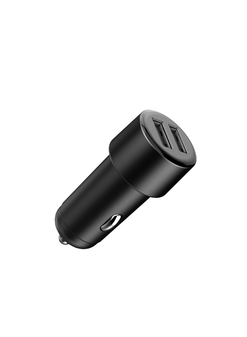 DIVICO Dual Port Mini Car Charger 2.4A - SB-A Ports Charge 2 Devices Compatible for Smartphones - Image 3