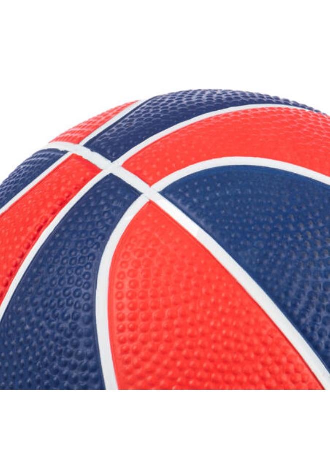 ترماك كرة سلة مقاس 1 مطاطية صغيرة للأطفال - أزرق/برتقالي - Image 3