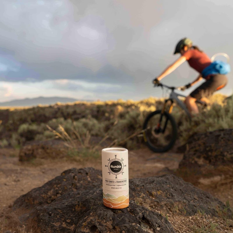 HUMBLE SIMPLE AND TRUE. HUMBLE BRANDS Original Formula, Plastic-Free, Aluminum-free Deodorant Long Lasting Odor Control with Baking Soda and Essential Oils, Palo Santo & Frankincense - Image 2