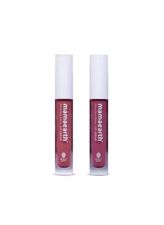 Matte Liquid Lipstick Combo For 12Hour Long Stay Rosy Nude & Pink Daffodil (3 Ml + 3 Ml)
