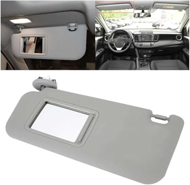 Wivplex Left Driver Side Car Sun Visor for Toyota RAV4 (2006-2013) - Image 5