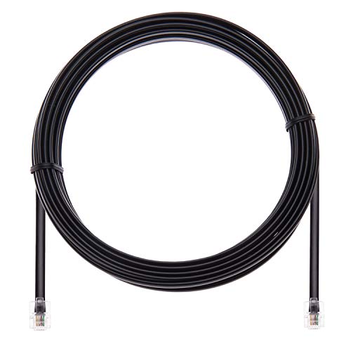 Keple RJ11 Cable ADSL 3ft Extension Lead Phone Cord Telephone Plug High Speed Xfinity Internet Broadband Male to Male Router and Modem to RJ11 Phone Socket/Microfilter/Landline Wire (Black) - Image 5