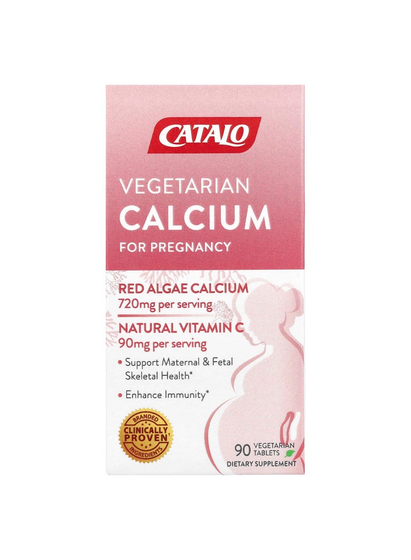Vegetarian Calcium For Pregnancy, 90 Vegetarian Tablets
