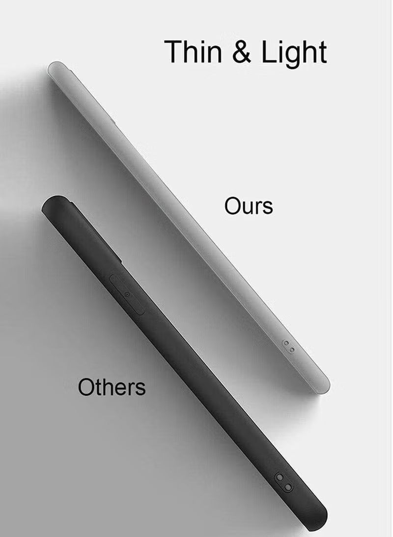 ELTRAZONE Soft Liquid Silicone Case Cover for Apple iPhone 17 Pro 5G (2025) – Shockproof Slim Fit Protective Phone Case with Anti-Scratch Microfiber Lining & Smooth Matte Finish – Grey (MCRPSN) - Image 5