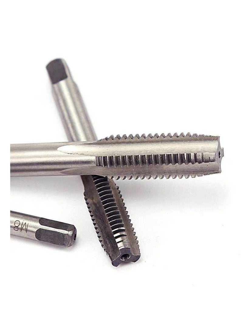 متري الحنفية مجموعات ياكوموز الأحرار دليل الخيوط الحنفية مجموعات 7pcs m3-m12 مثقاب مجموعات