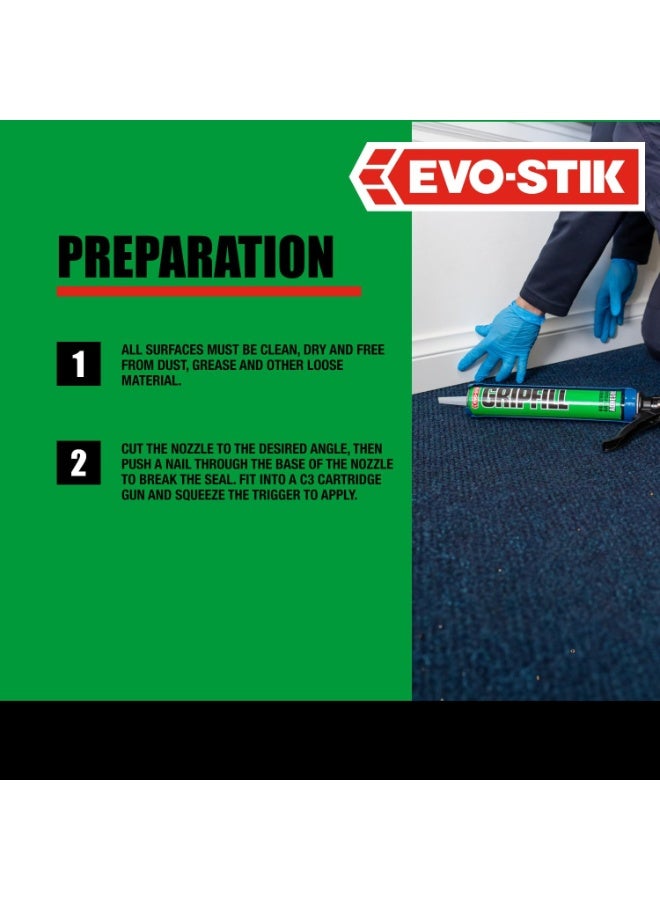 EVO-STIK Gripfill Multipurpose Gap Filling Adhesive High Strength 350 ML - Image 5