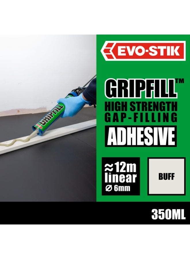 EVO-STIK Gripfill Multipurpose Gap Filling Adhesive High Strength 350 ML - Image 2
