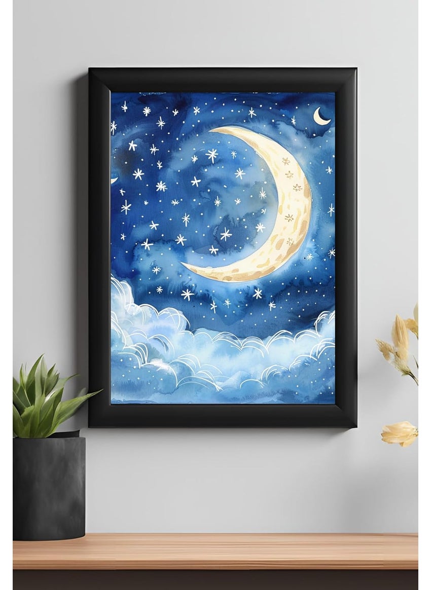 Master Flame Master Flame Kids Fantasy Art Doodles Cute Aesthetic Wall Art Poster for Living Room Home Wall Decor FrameFrameless Scenic Kids Fantasy Art7 A3 UNFRAMED 