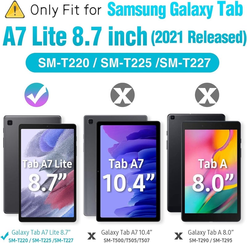 TGK Transparent Back Cover for Samsung Galaxy Tab A7 Lite 8.7 inch SM-T220, SM-T225 - Image 2