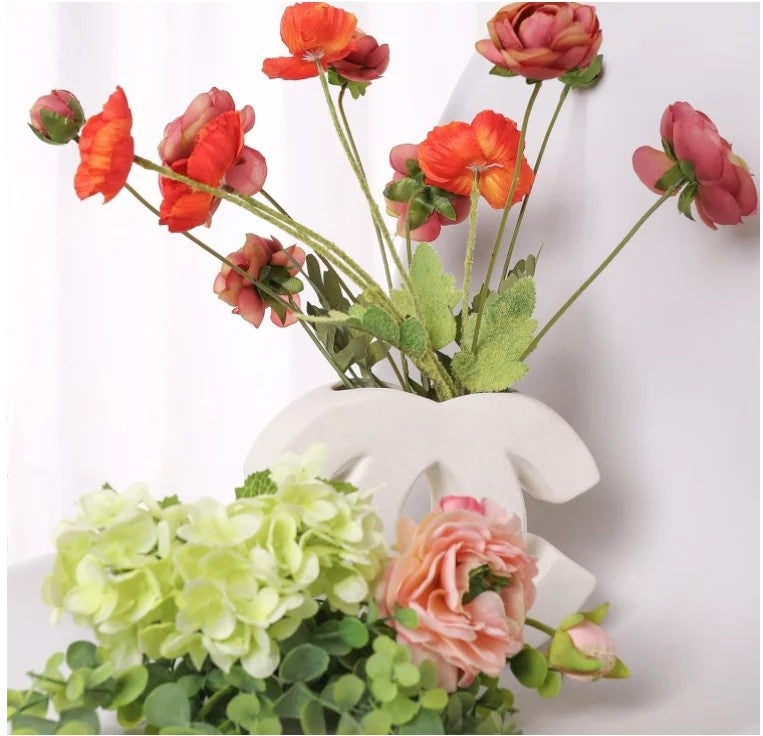 Y&D Nordic Rustic Ceramic Vases - Modern Minimalist Tabletop Decor, Home Flower Pot Gift Set - Image 3
