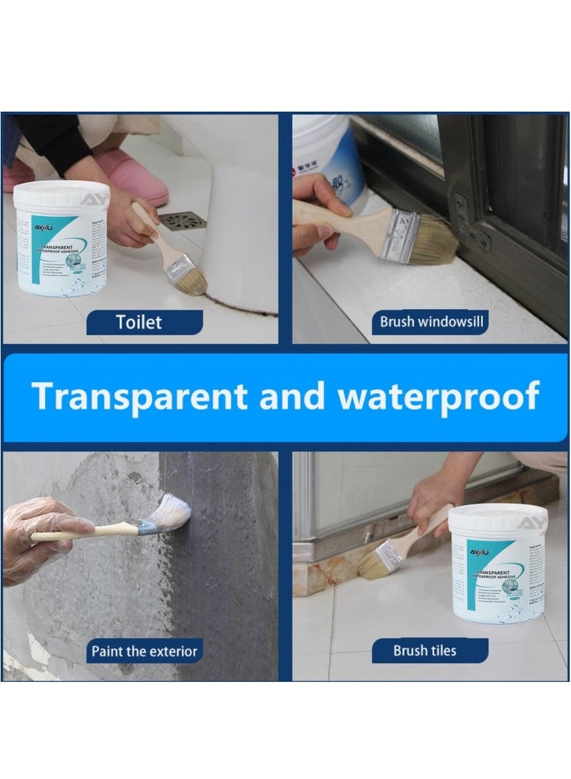 DubaiGallery Transparent Waterproof Adhesive 300g - Image 4