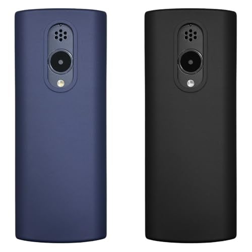 ZAOMA TPU Back Cover Case Compatible For Nokia 150 2023 DS Model No.: TA-1582 - (Pack of 2) (TA1582_BLKBLUE) - Image 1