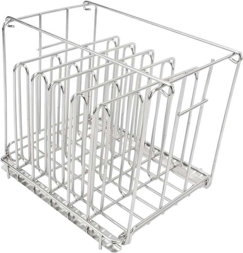 Yechiry Slow Cooker Rack Large Capacity Folding Stainless Steel Divider for Professional Chefs 7.5x6.7x7.3in - Image 4