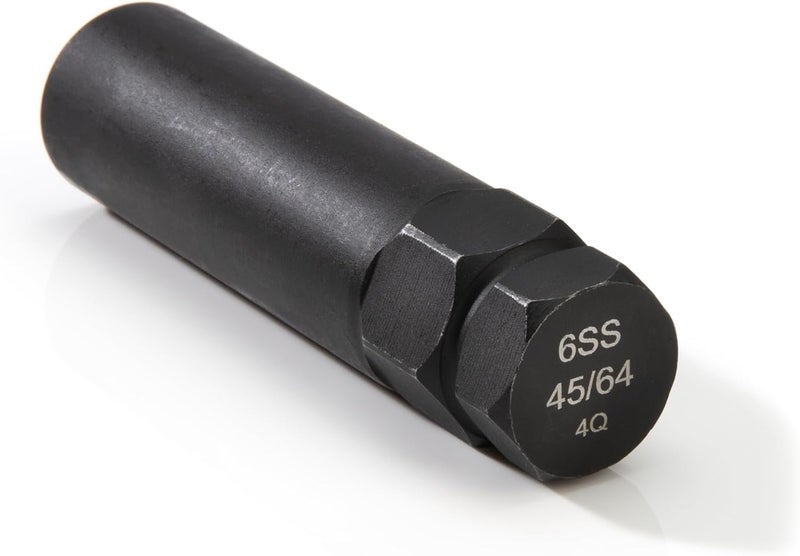 Steelman Pro 6-Spline 45/64-Inch Socket-Style Locking Lug Nut Key, Removes Spline-Style Aftermarket Lug Nuts, Durable, Thin-Walled - Image 3