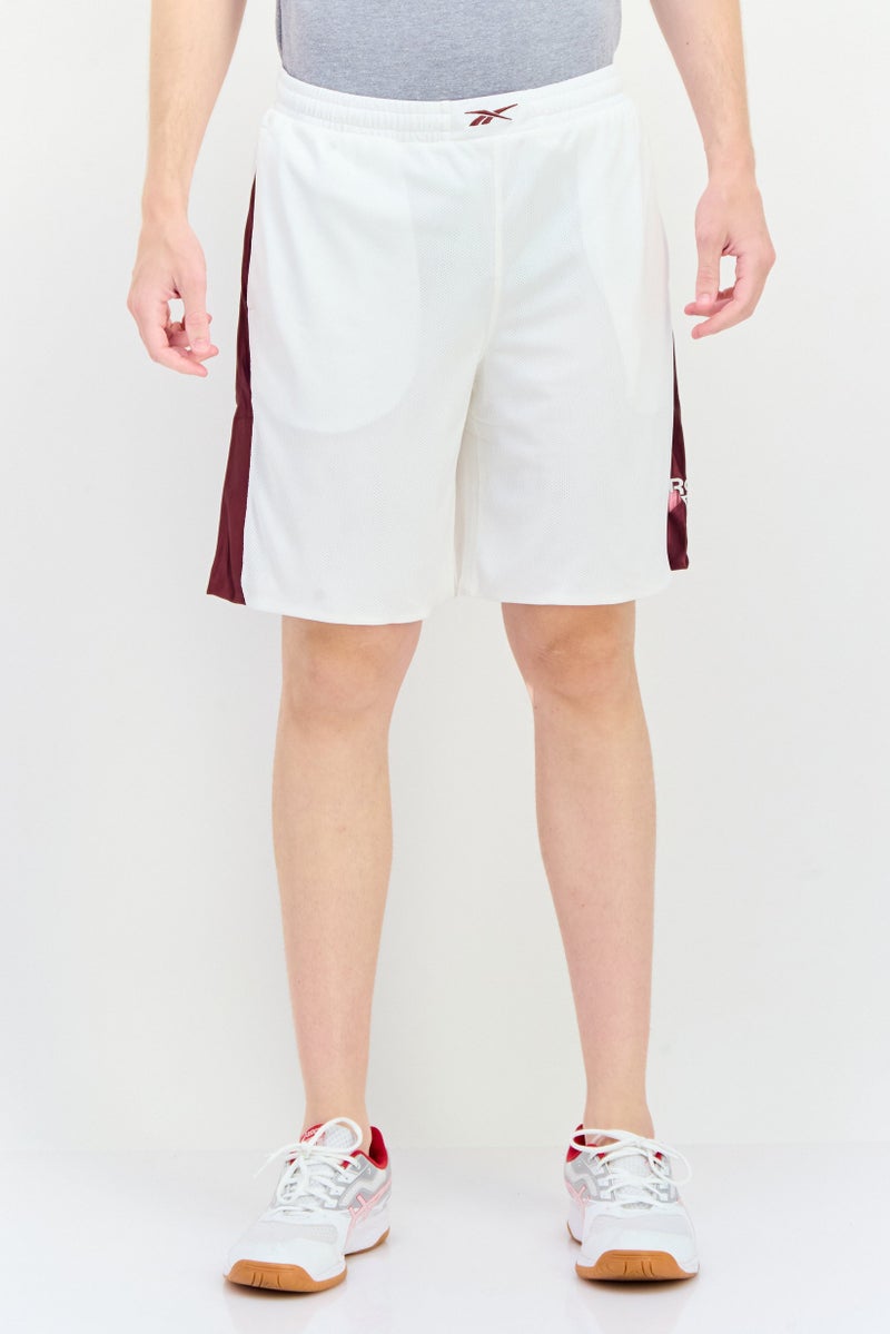Reebok Men Sportswear Fit Training Shorts, White  - Image 1