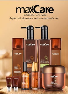 Maxcare Maxcare Moroccan Organics Argan Oil Revitalizing Conditioner 260ml – Deep Repair for Dry & Damaged Hair  - Image 4
