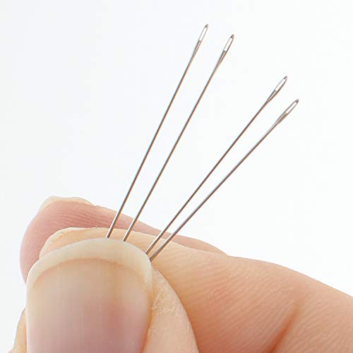Beadsmith The Beadsmith English Beading Needles, Size 15, 4 Needles per Card, Made in England, Use for Loom Weaving Beadwork, Off-Loom Stitching and Jewelry Making with Seed Beads - Image 2