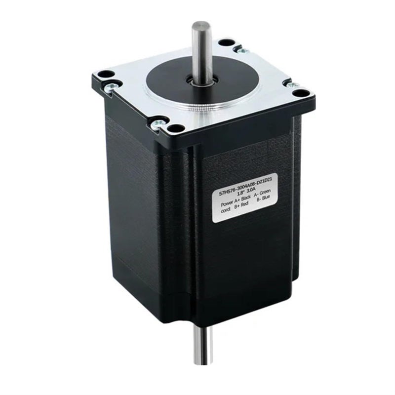 Dual Shaft Nema23 Stepper Motor 2 Phase 4 Leads 57HS7630 1 8deg For 3D Printer - Image 2