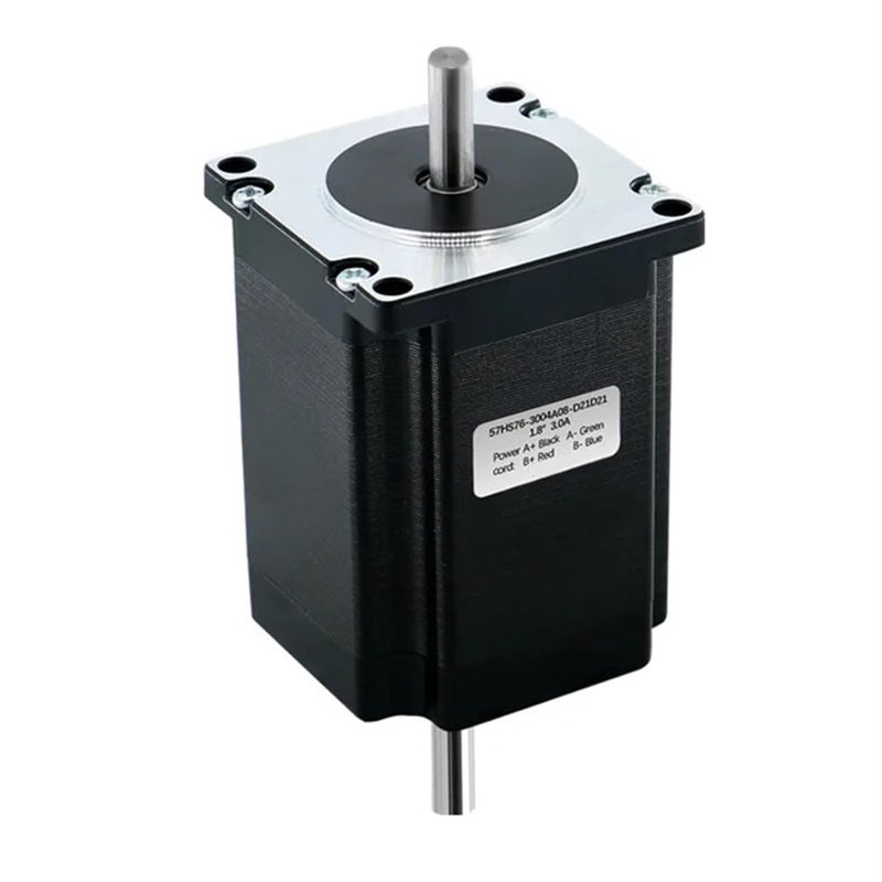 Dual Shaft Nema23 Stepper Motor 2 Phase 4 Leads 57HS7630 1 8deg For 3D Printer - Image 1