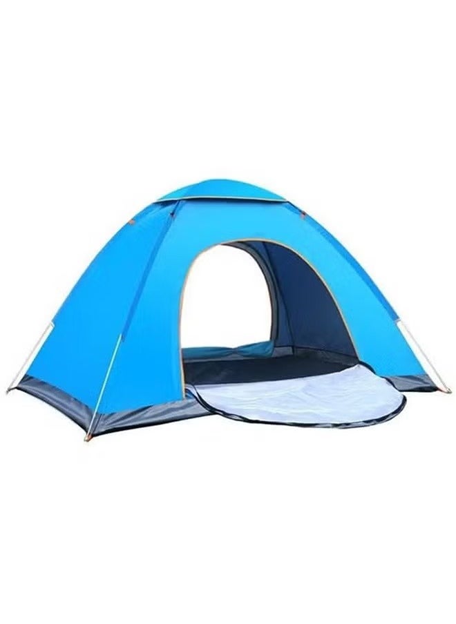 Portable Automatic Pop-Up Tent, Beach Tent Camping Tent, Suitable For 3-4 People Blue - pzsku/Z0280E532062DC798932EZ/45/_/1729755723/465fbd22-f7e7-4dcf-b5d2-a3534604844d