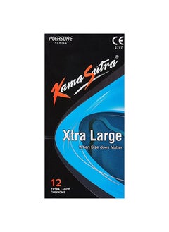 Kamasutra Extra-Large Condoms- 12 Pack 