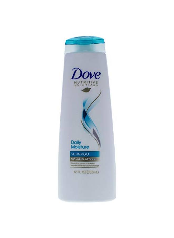 Dove Nutritive Solutions Moisturizing Shampoo For Normal To Dry Hair Daily Moisture Formulated With Promoisture Complex For Manageable And Silky Hair 12 Oz - Image 1