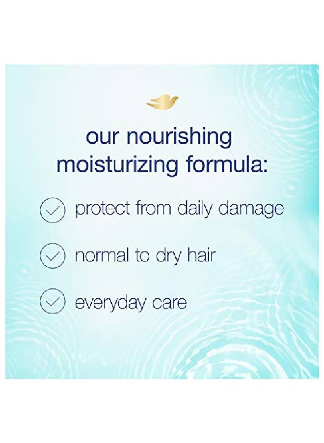 Dove Nutritive Solutions Moisturizing Shampoo For Normal To Dry Hair Daily Moisture Formulated With Promoisture Complex For Manageable And Silky Hair 12 Oz - Image 4