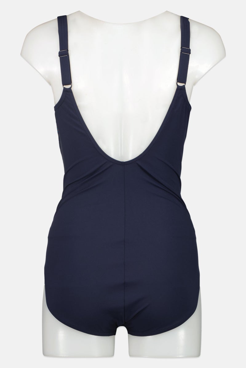 speedo Women Allover Print One Piece Swimwear, Multicolor - Image 2