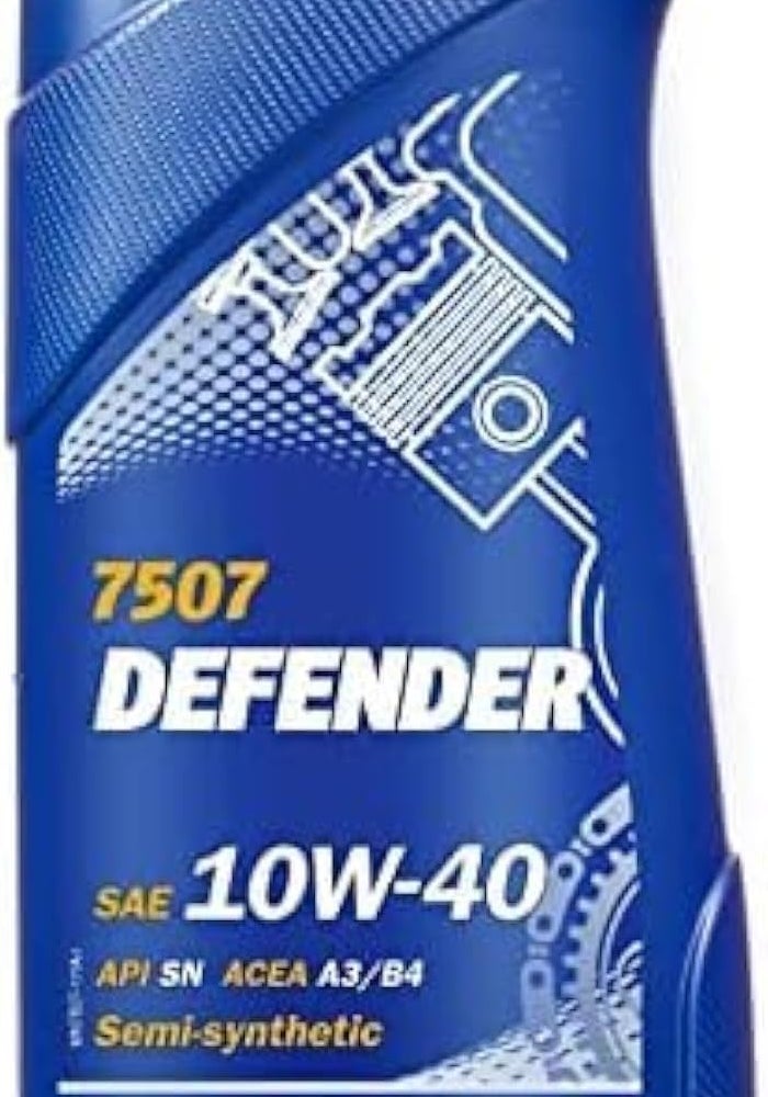 HTE - Mannol Germany Engine Oil with Esters (7507 DEFENDER 10W-40 1 LTR)
