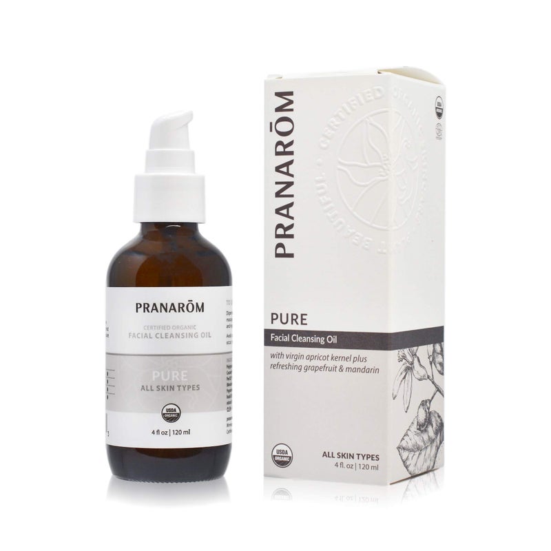 Pranarom - Pure Facial Cleansing Oil (4oz / 120ml) - 100% Pure & Natural Essential Oil Facial Cleanse for Makeup & Impurity Removal - Image 1