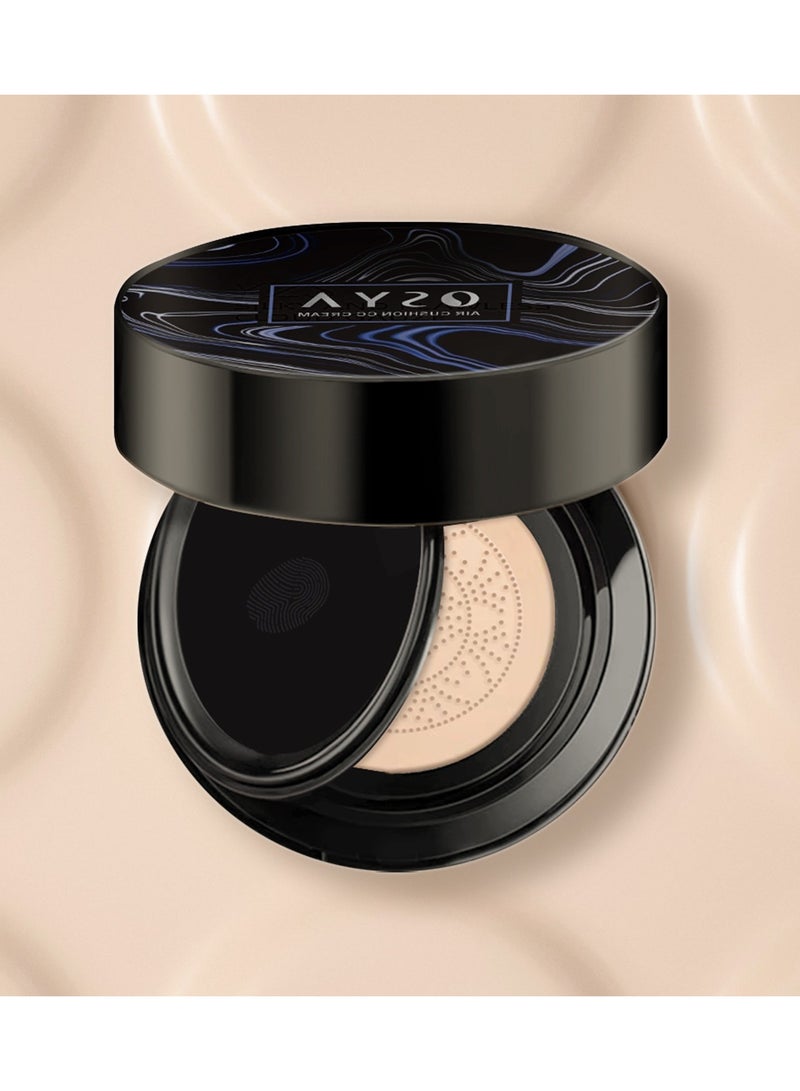 OSYA AIR CUSHION CC CREAM MOISTURIZE CONCEALER Foundation Makeup Base Primer CC Cream (02# NATURAL) - Image 3