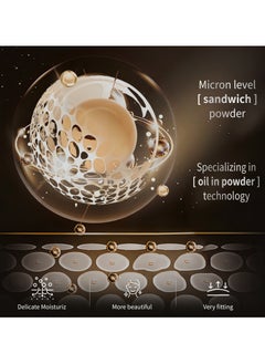 OSYA AIR CUSHION CC CREAM MOISTURIZE CONCEALER Foundation Makeup Base Primer CC Cream (02# NATURAL)  - Image 5