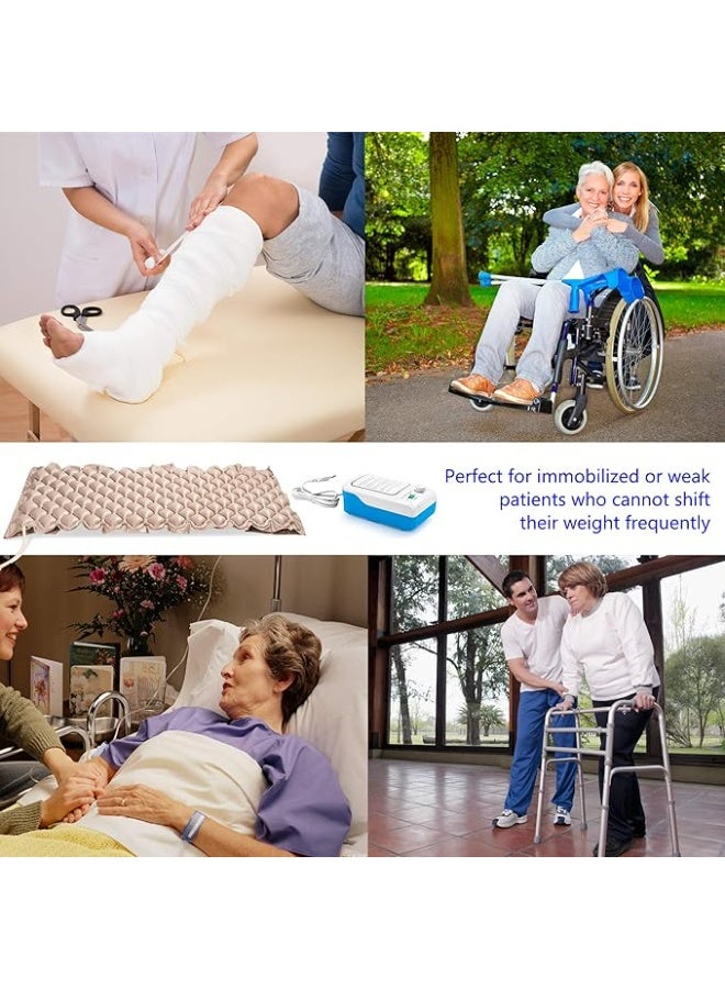 مرتبة هوائية ضد قرح الفراش مع مضخة كهربائية – لراحة المرضى الملازمين للفراش - Image 5