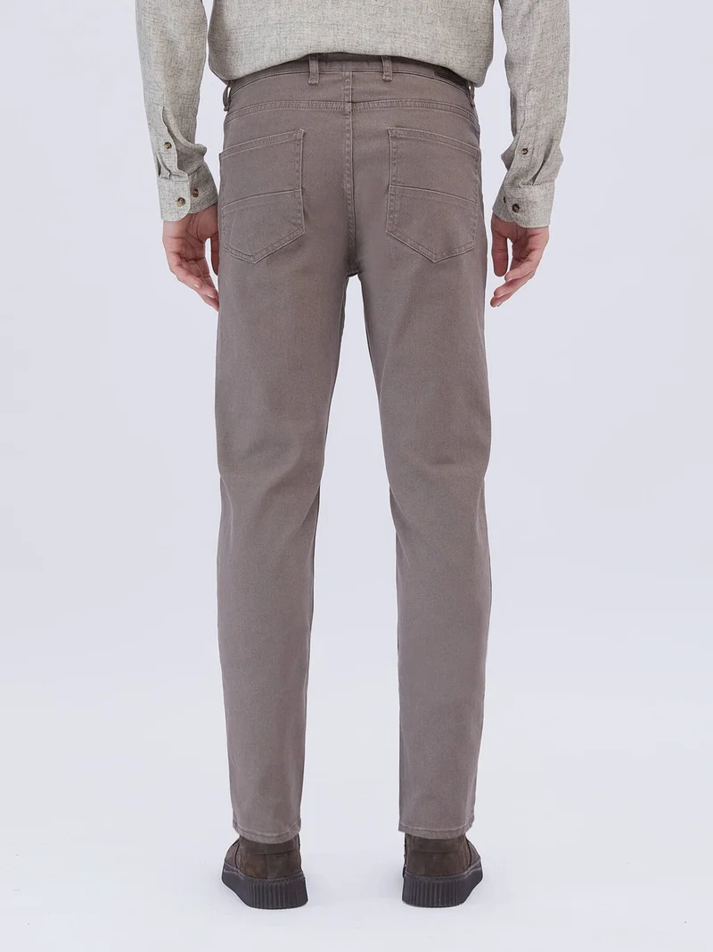 كيب Mink Slim Fit Denim Cotton Blend Trousers