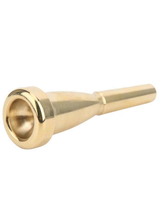 Thoraya 7C Trumpet Mouthpiece Golden electroplated Brass Musical Instrument Accessories  - Image 2