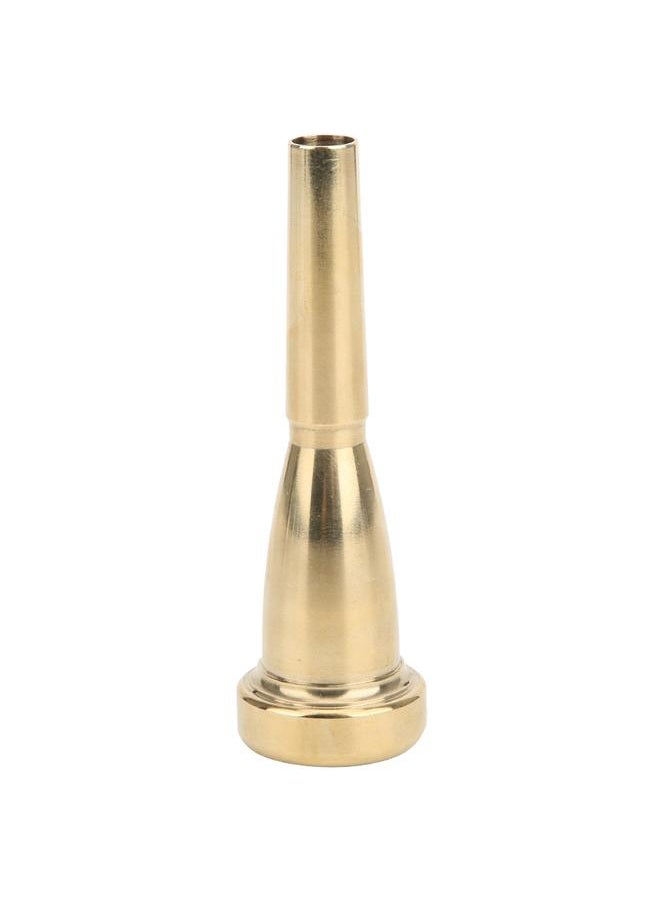 Thoraya 7C Trumpet Mouthpiece Golden electroplated Brass Musical Instrument Accessories  - Image 1
