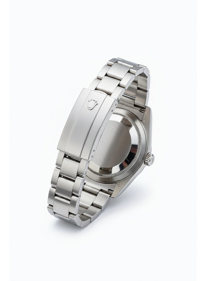 رولكس ساعة رولكس رجالي Oyster Perpetual – سوار ستانلس ستيل – مينا أزرق - Image 3