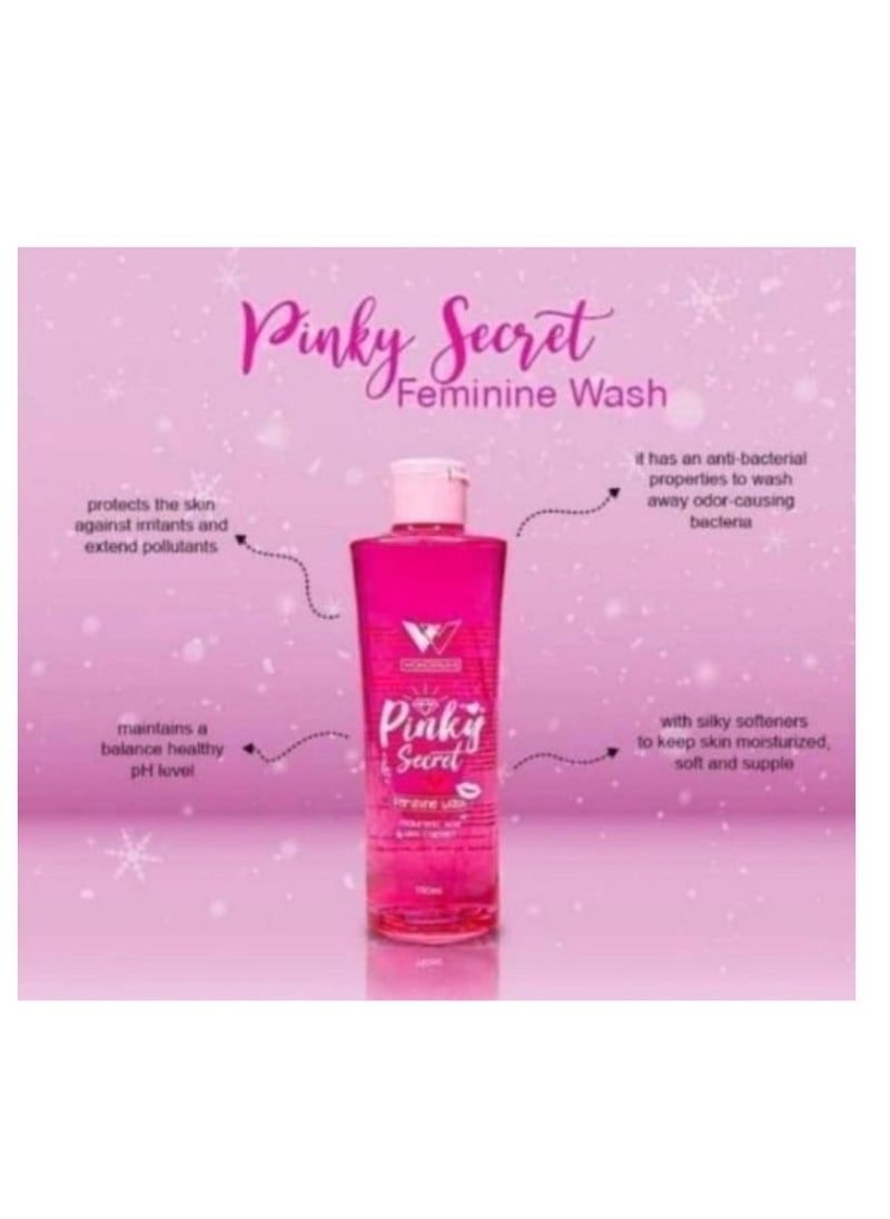 WONDERLINE - Pinky Secret Feminine Wash 150ml - Image 1