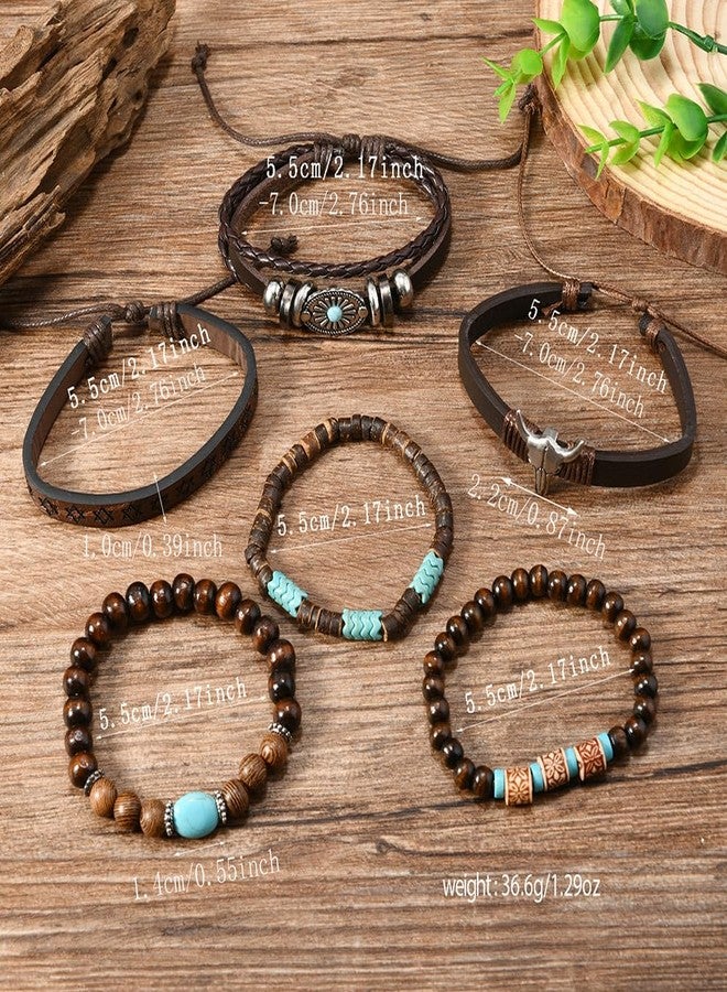 LOTSOF Western Turquoise Beaded Bracelet, Chic Stack Beaded Western Style for Country Concerts, Cowgirl Outfits & Boho Jewelry, Springs1, Turquoise Beads, no gemstone - Image 4