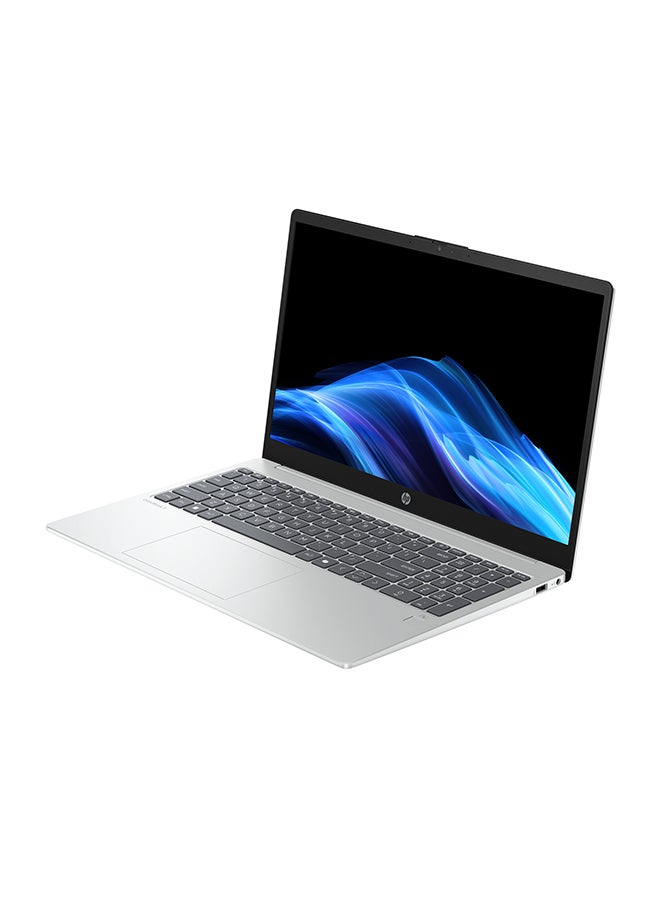 HP لاب توب أومني بوك 3 بشاشة 15.6 بوصة عالية الدقة بالكامل (1920x1080)، معالج AMD Ryzen AI 5 340/ذاكرة وصول عشوائي 16 جيجابايت DDR5/قرص صلب SSD سعة 512 جيجابايت/نظام تشغيل ويندوز 11 هوم/ الإنجليزية/العربية - Image 2