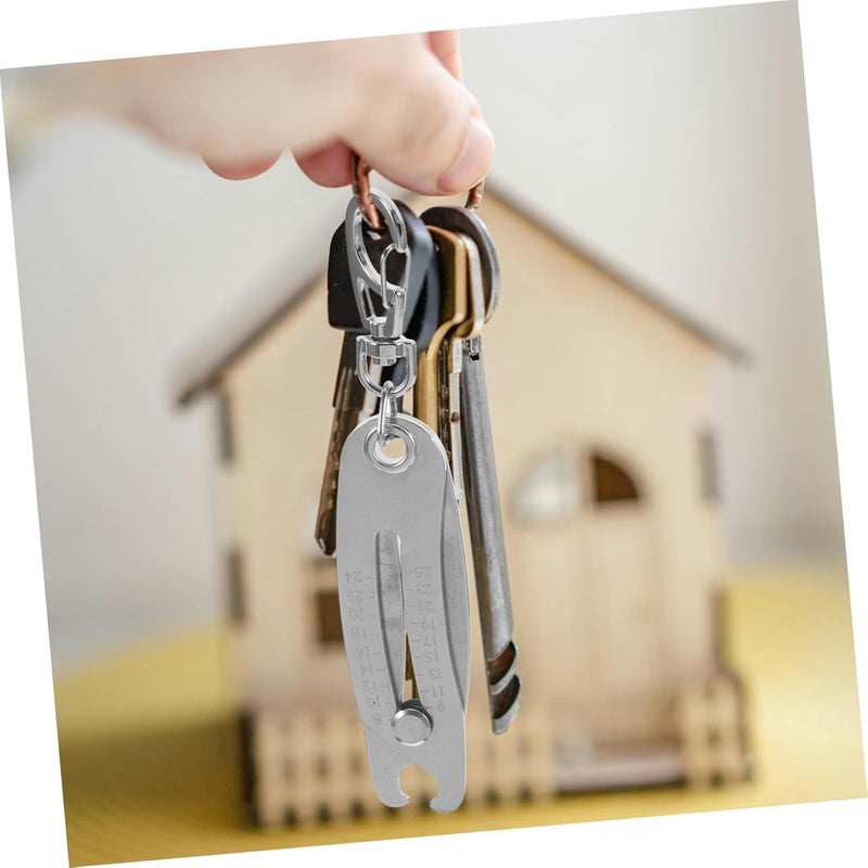 Portable keychain, precision thread size checker keychain 2pcs - Image 4