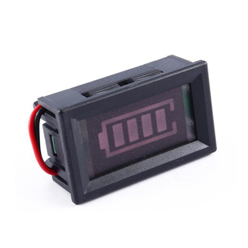 PRETYZOOM 12V LED Battery Capacity Monitor Gauge for Lithium Batteries RV Electric Vehicle - Image 5
