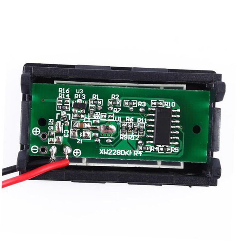 PRETYZOOM 12V LED Battery Capacity Monitor Gauge for Lithium Batteries RV Electric Vehicle - Image 4