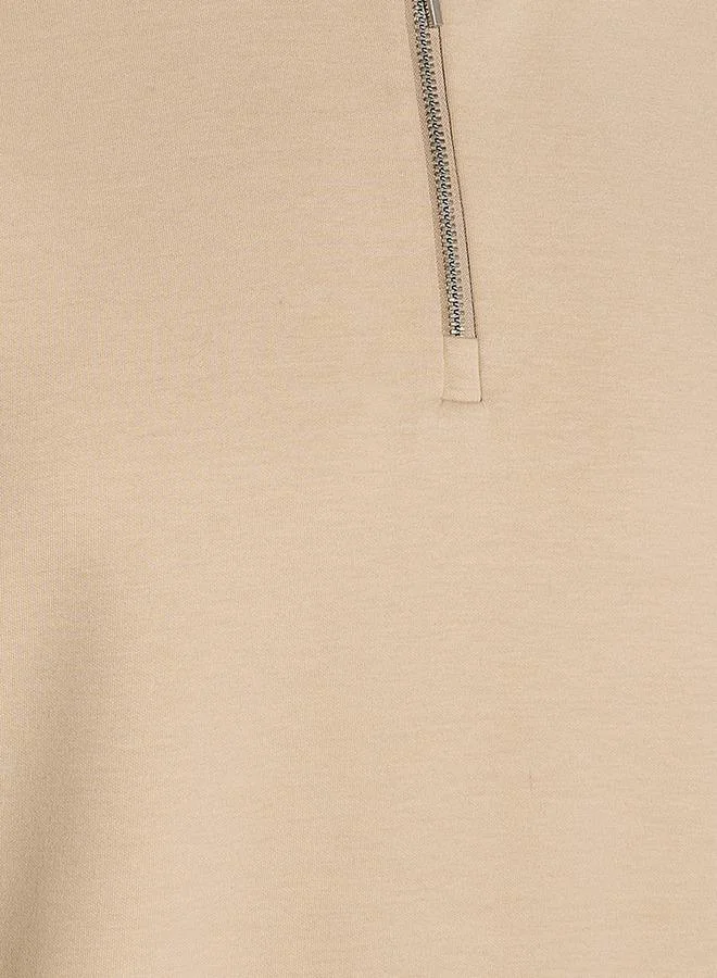 Love Pangolin Love Pangolin Men Half Zip Polo T-shirt